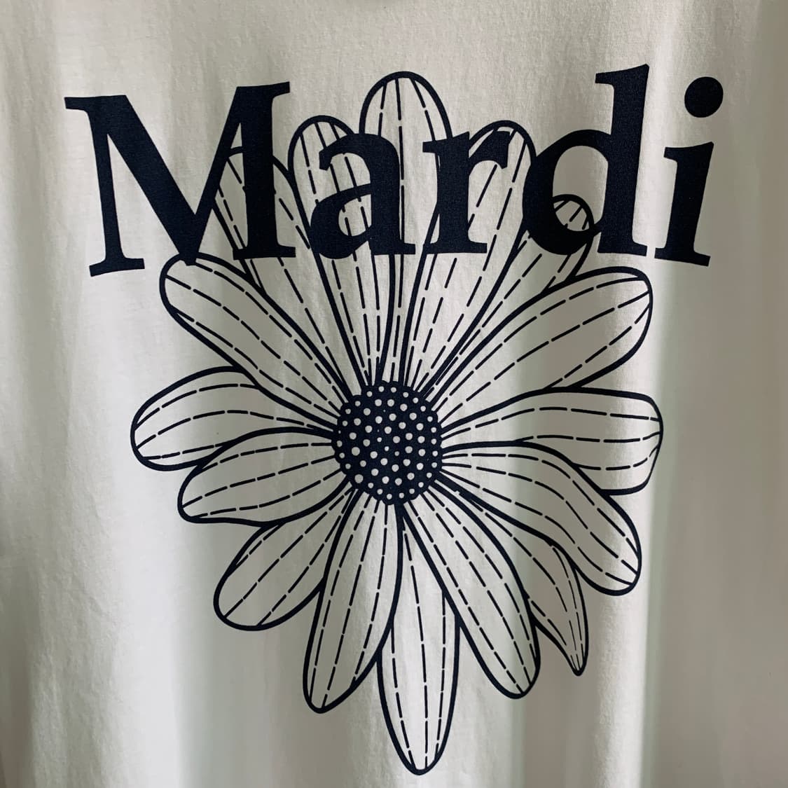 마르디 메크르디 Mardi Mercredi 플라워 반팔 티셔츠 상품이미지6