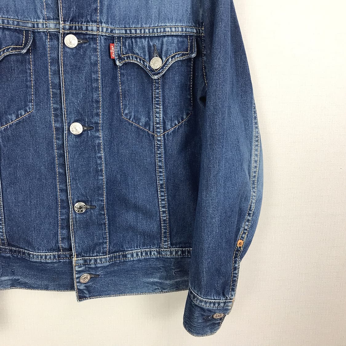 리바이스 Levi's 타입원 빈티지 데님 자켓 남성XL 상품이미지6