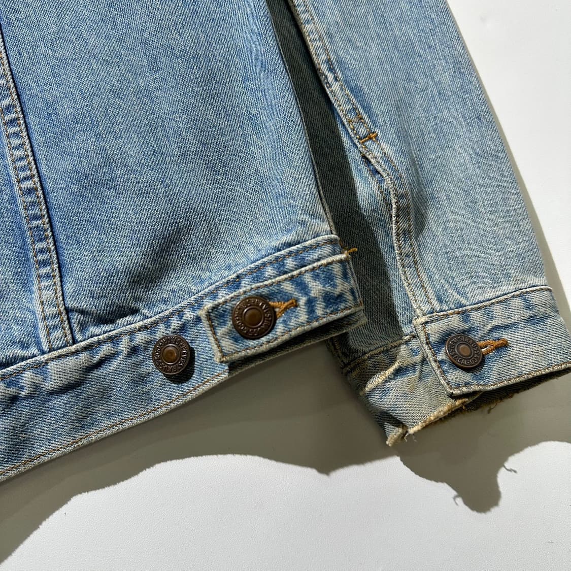 리바이스 워시드 데님 트러커 자켓 상품이미지7
