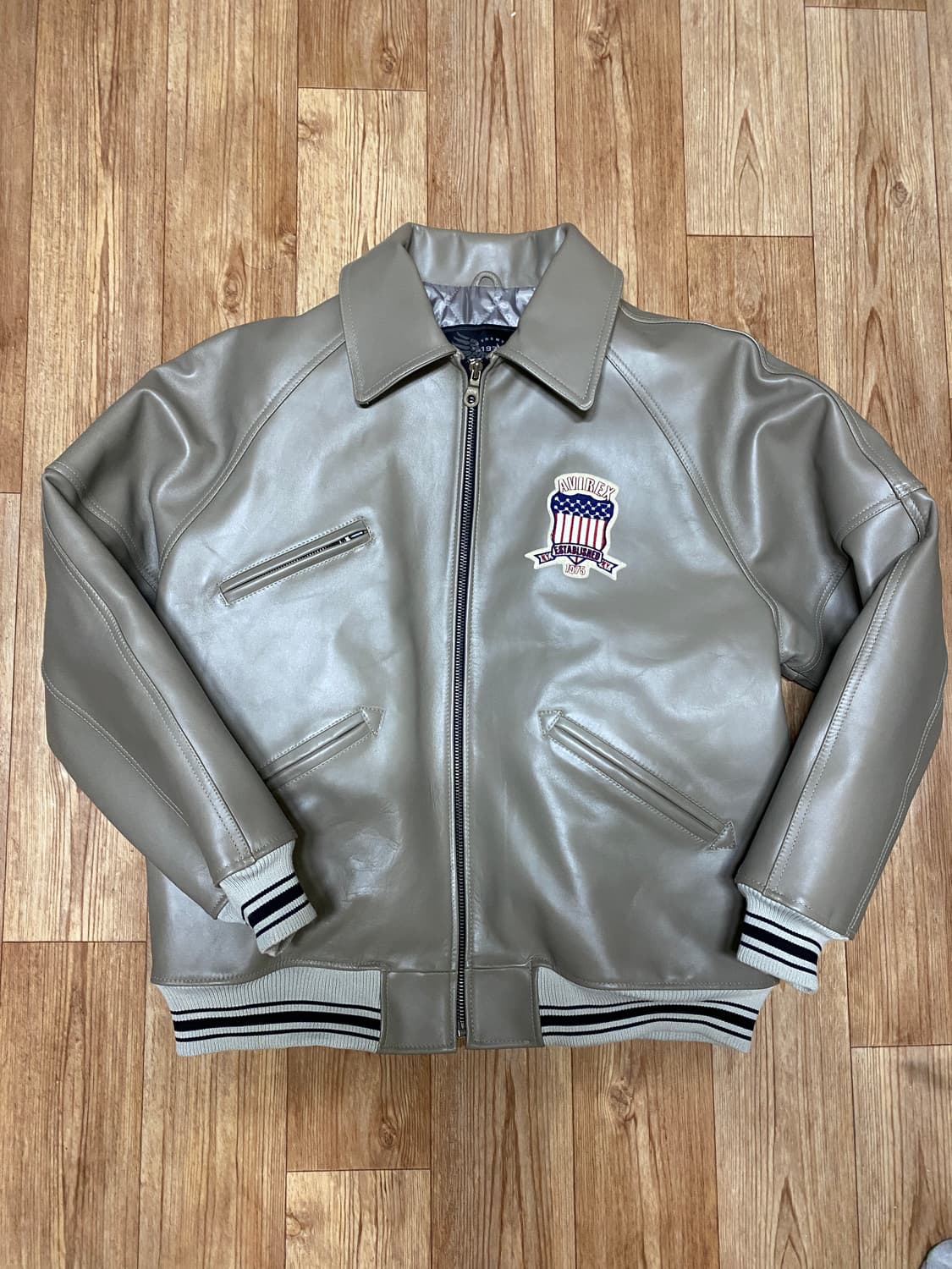 아비렉스 가죽 자켓 Xl 상품이미지10