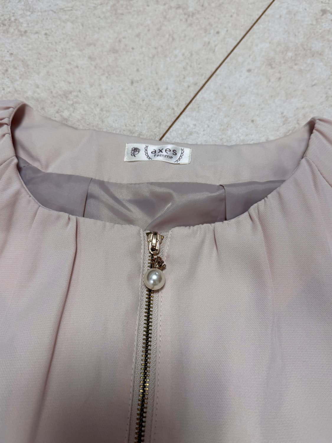 라떼갸루 히메갸루 엑시즈팜 봄 바람막이 리본 자켓 상품이미지3