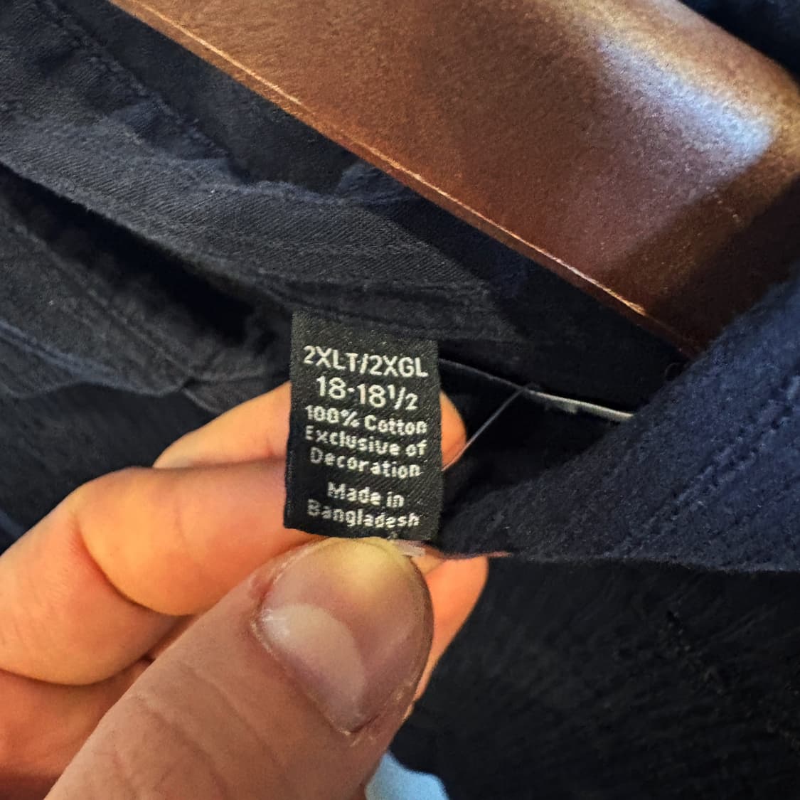 USA VINTAGE 레이스 인서트 코튼셔츠 스티치 라인 디테일 블랙 상품이미지8