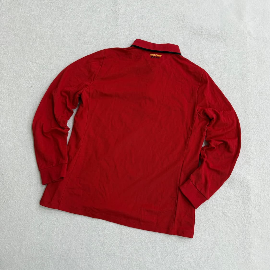 100 마코 긴팔 카라 티셔츠 0424T 상품이미지2