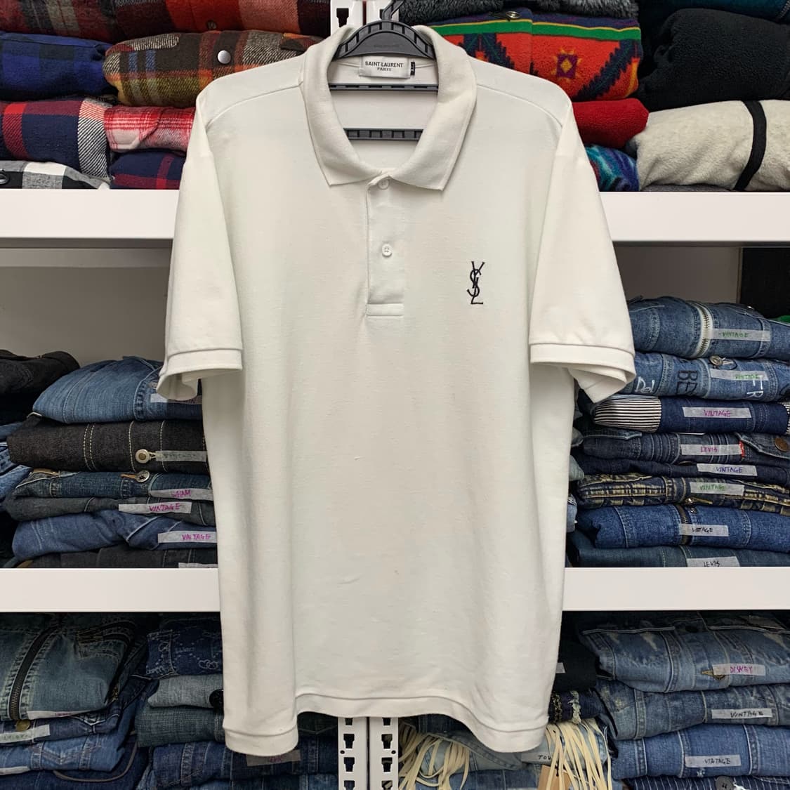 [XL] YSL 스몰로고 PK티셔츠 상품이미지2