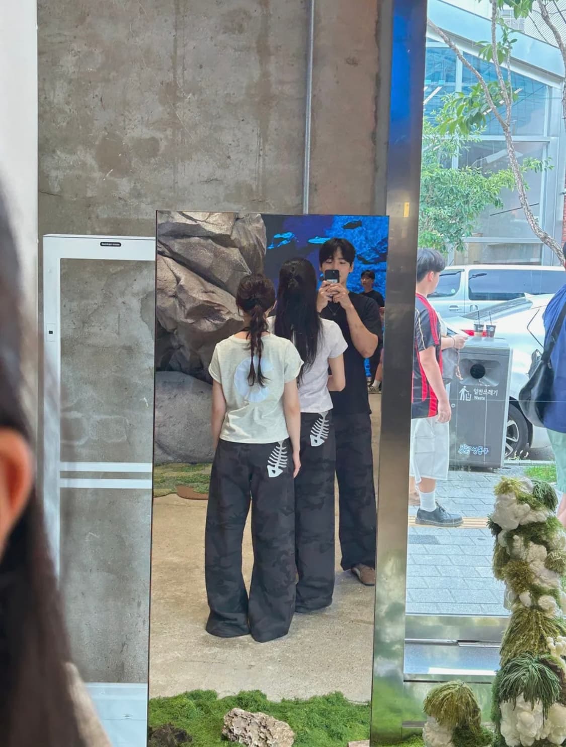 [1] 이자반X탄산 고등어 팬츠 카모 그레이 상품이미지5