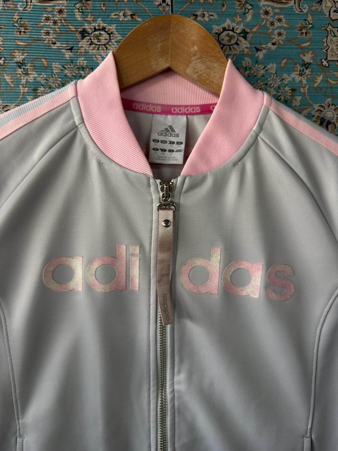 아디다스 그레이 핑크 트랙탑1624 상품이미지3
