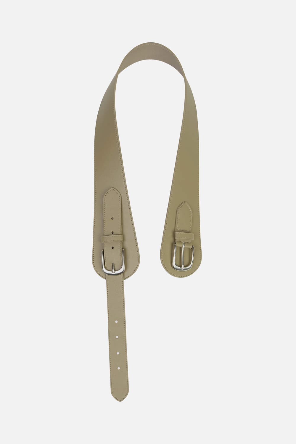 (구해요) 세릭 커브드 벨트 베이지 상품이미지1