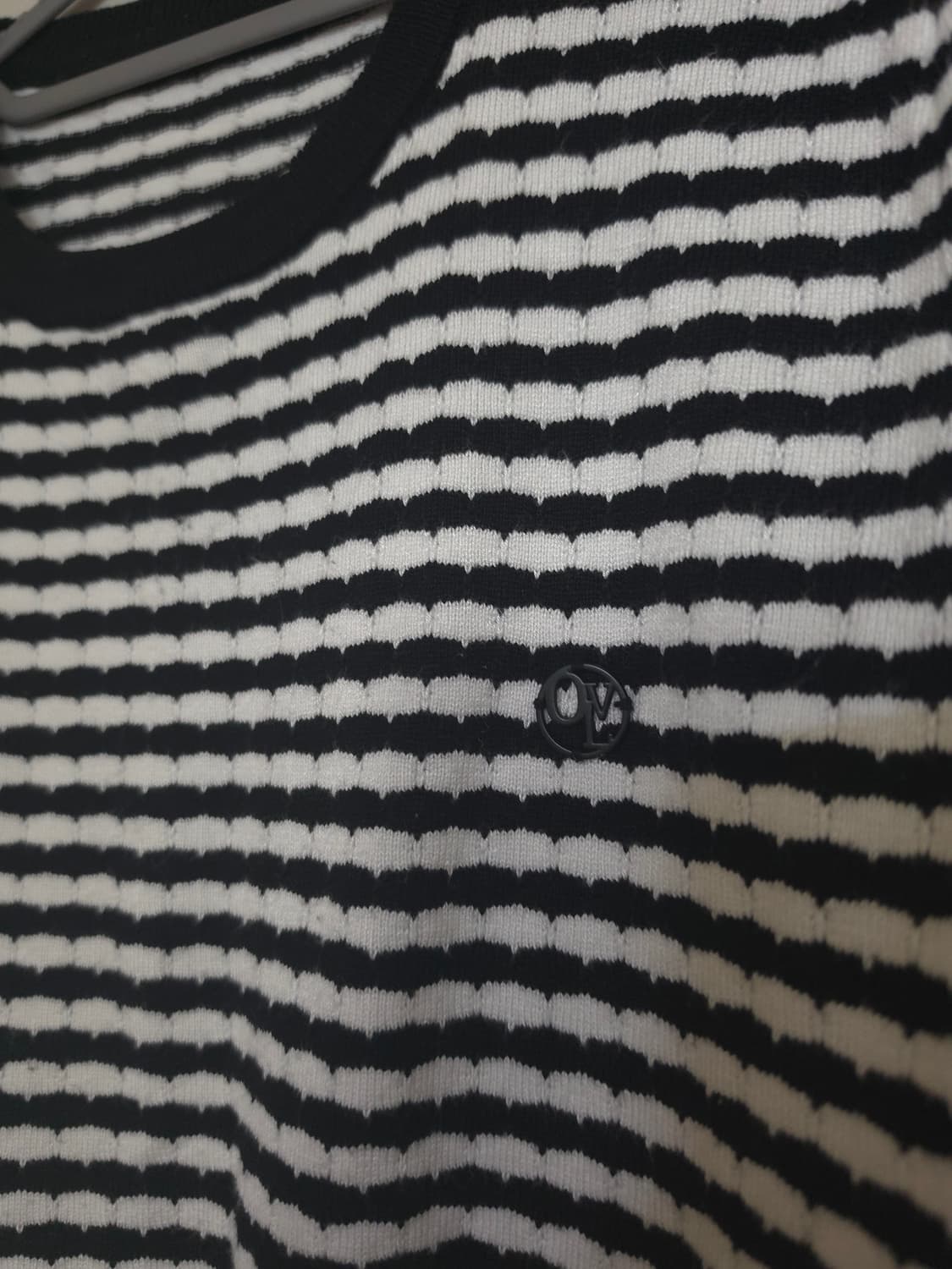 올리브데올리브 스트라이프 반팔니트 상품이미지3