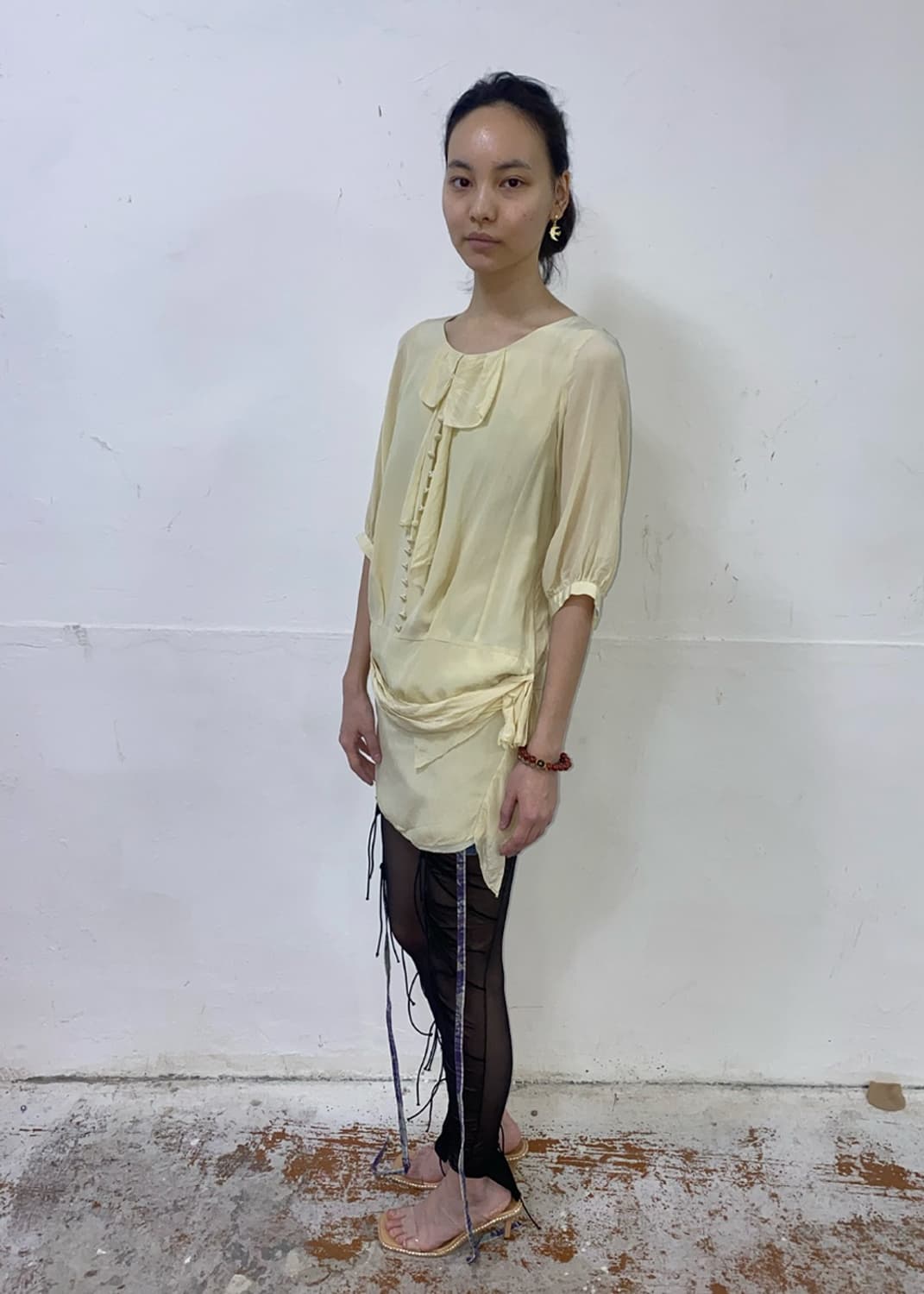 3.1 phillip Lim Draped Silk Dress 상품이미지3