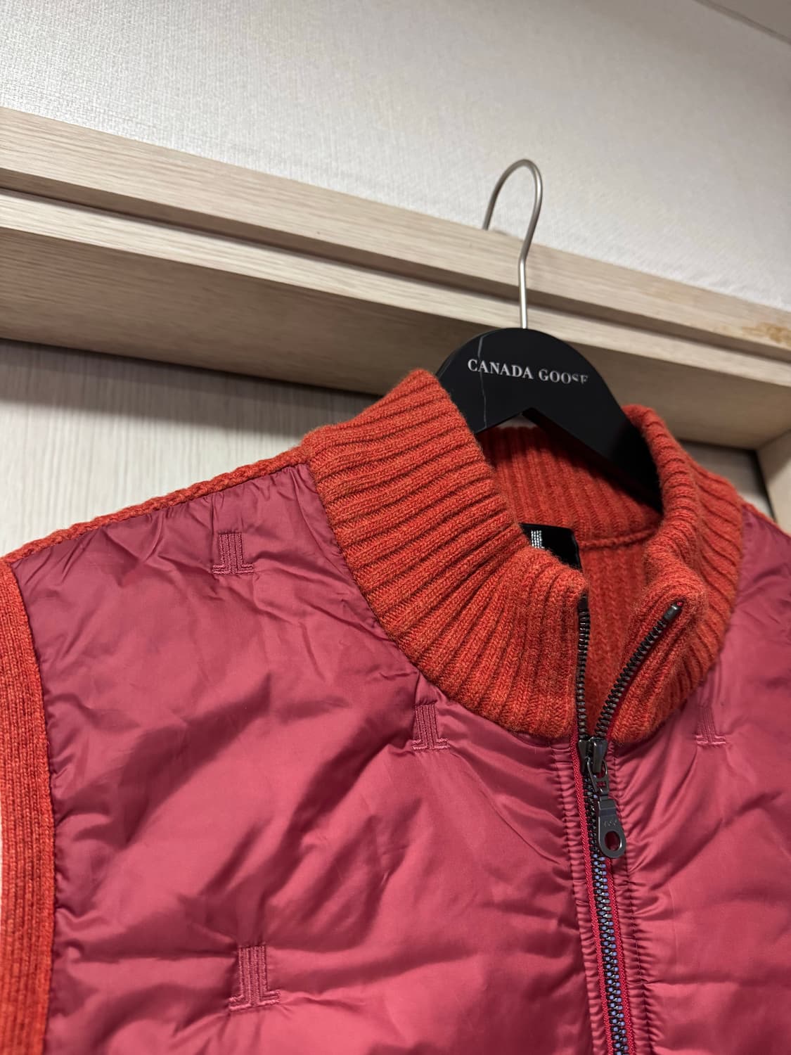 랑방 컬렉션 남성 패딩 니트 조끼 상품이미지3