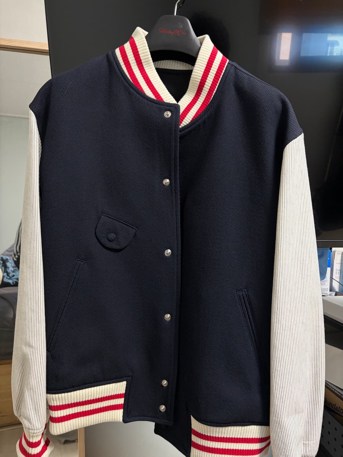 stu 바시티 L사이즈 상품이미지1