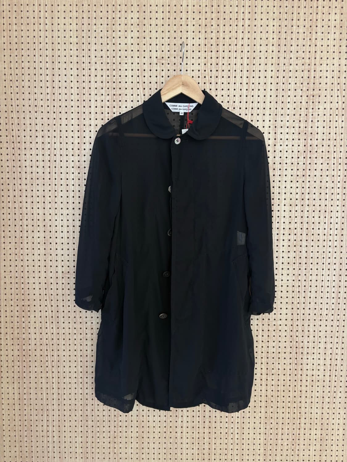 꼼데가르송 시스루 셔츠 상품이미지1