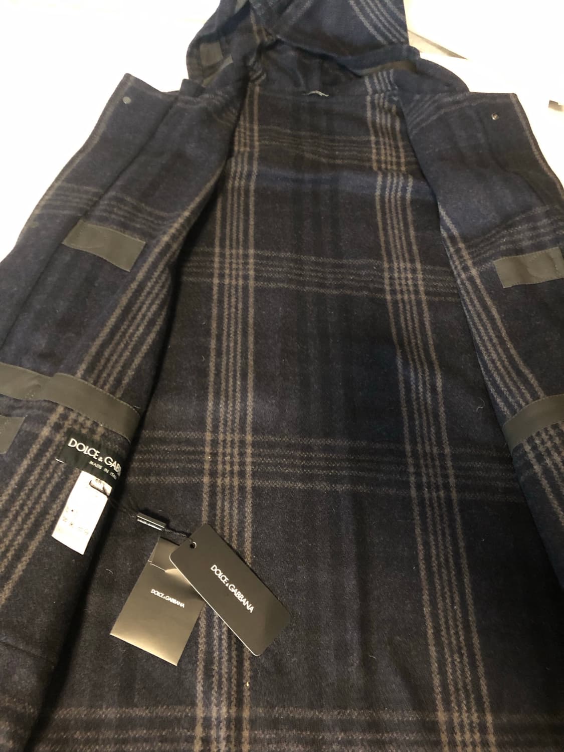 돌체앤가바나 울 후드 더플코트 상품이미지5