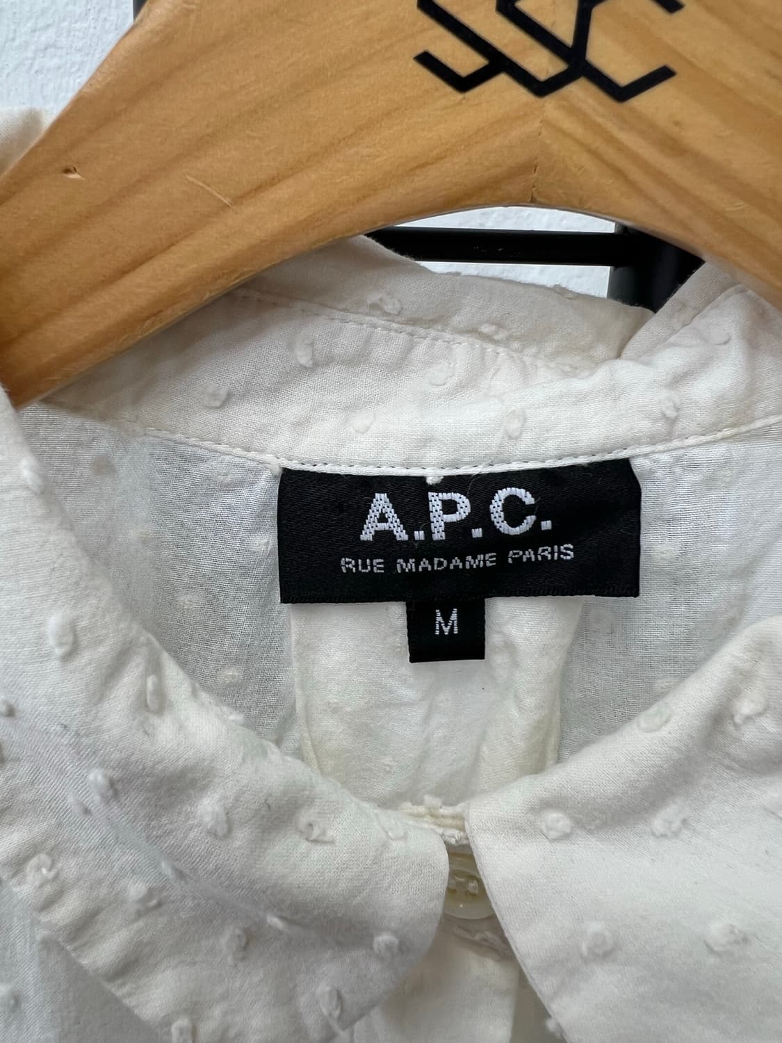 정품) APC 아페쎄 여성 반팔셔츠 M 상품이미지6