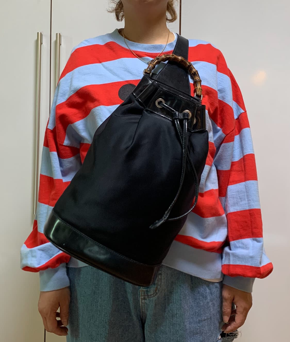 GUCCI 구찌 뱀부 슬링백팩(유니색스) 상품이미지2