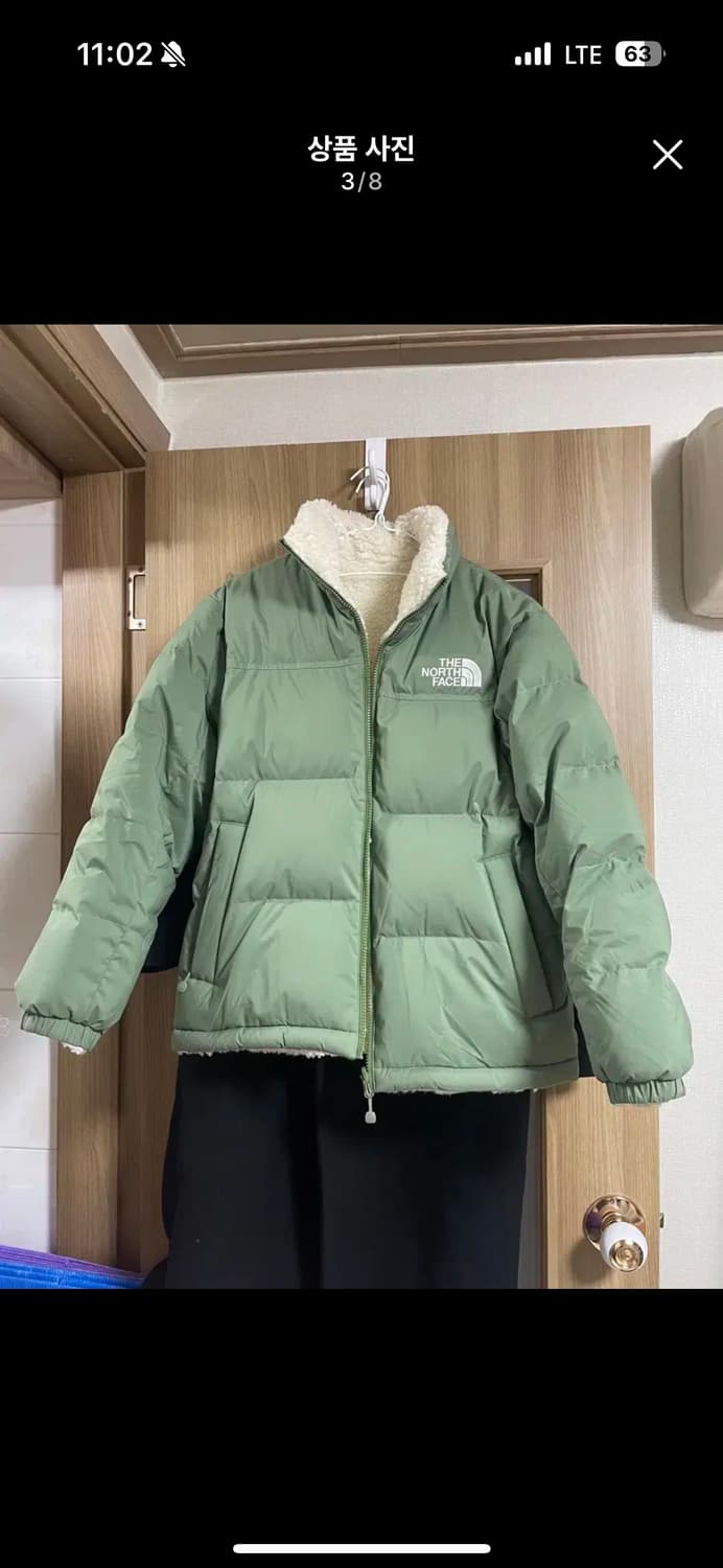 노스페이스 패딩 비 베러 다운 자켓 NJ1DM73B (S사이즈) 품절상품 상품이미지4