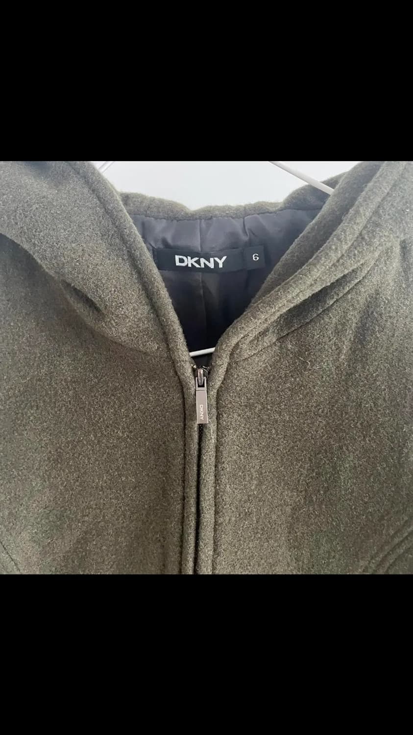 Dkny 후드 반코트 상품이미지3