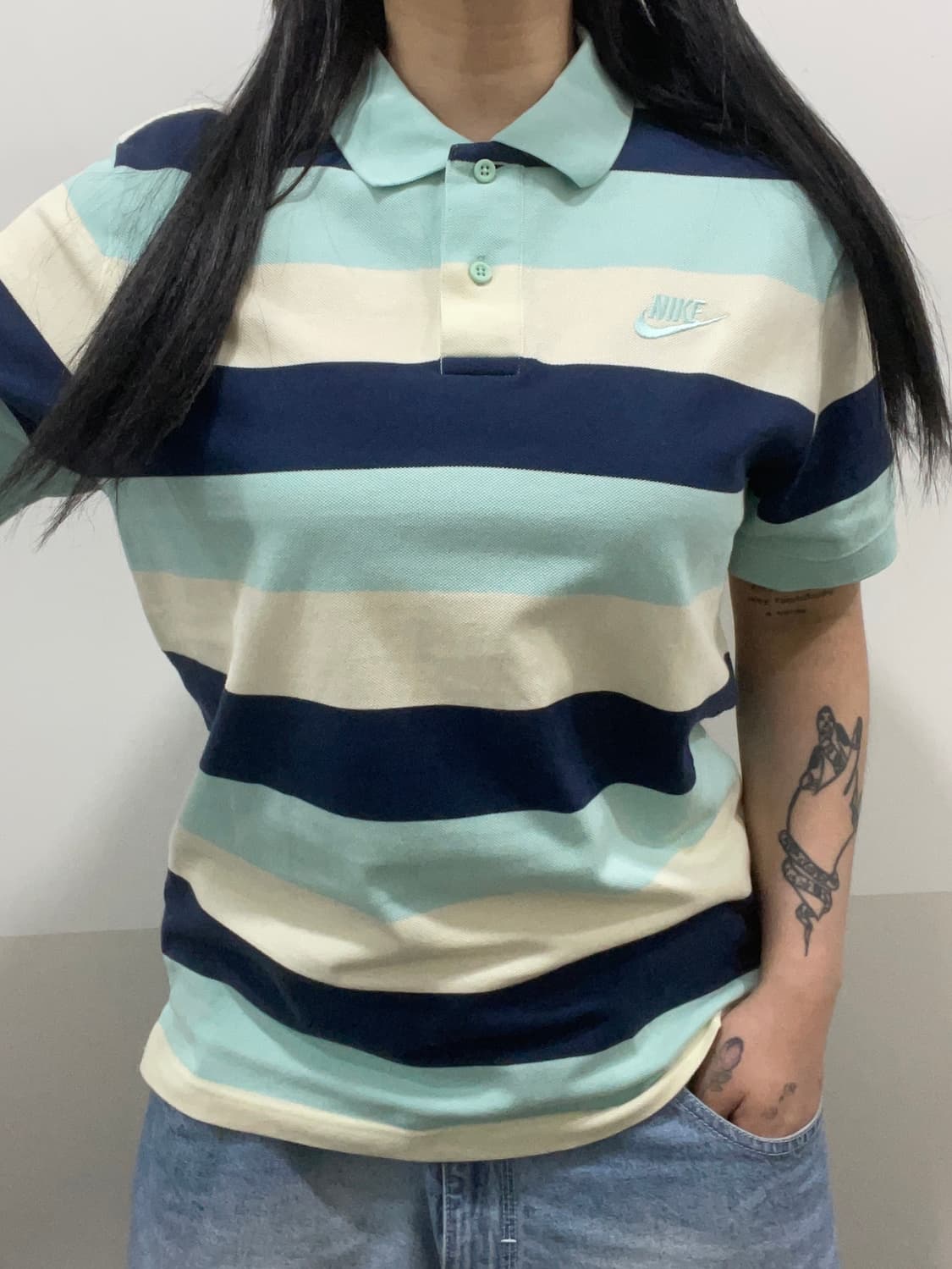 Nike 나이키 컬러블록 폴로 pk반팔 티셔츠 상품이미지1