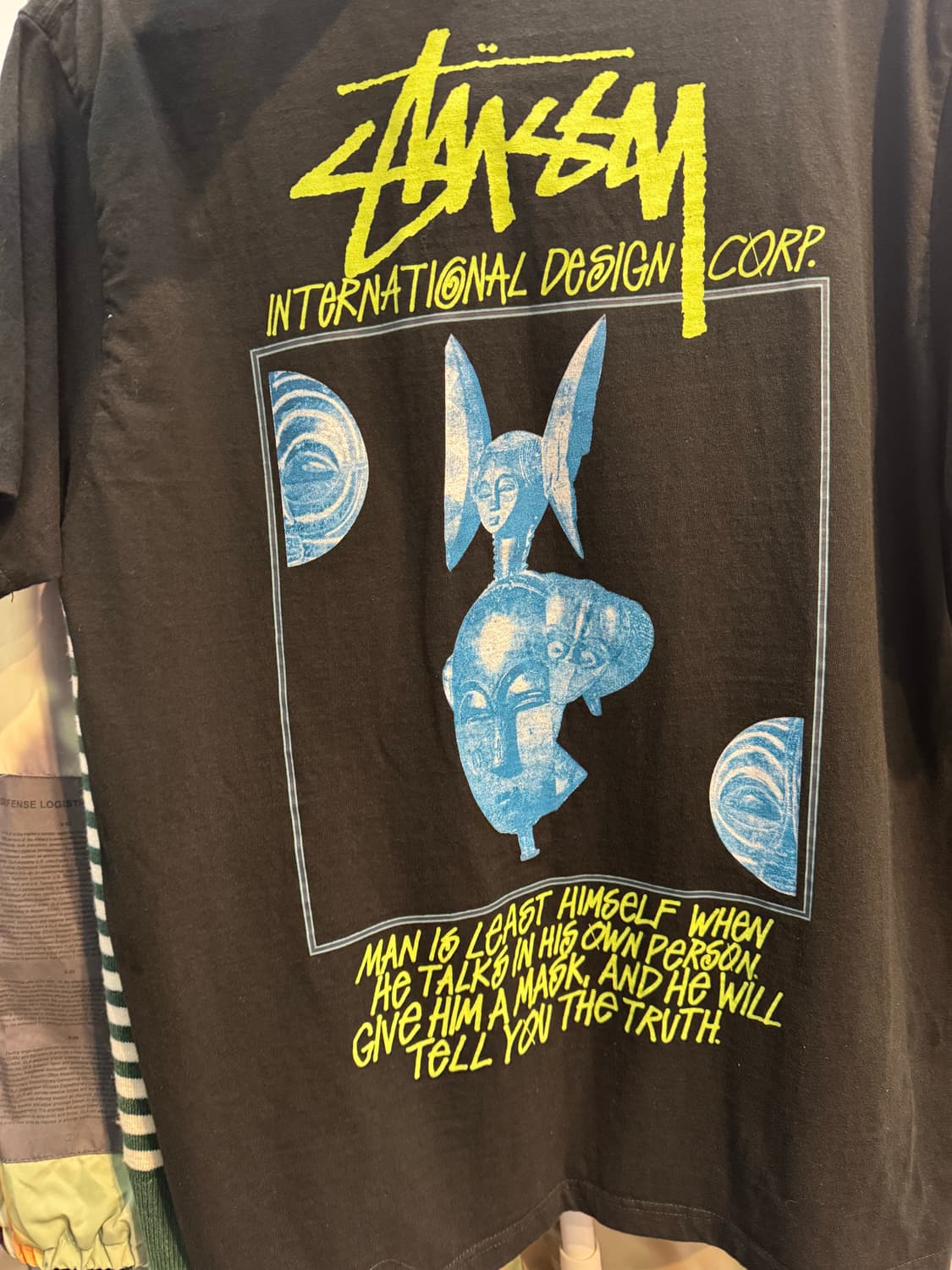 👕 Stüssy 스투시 인터내셔널 디자인 그래픽 반팔 티셔츠 상품이미지5