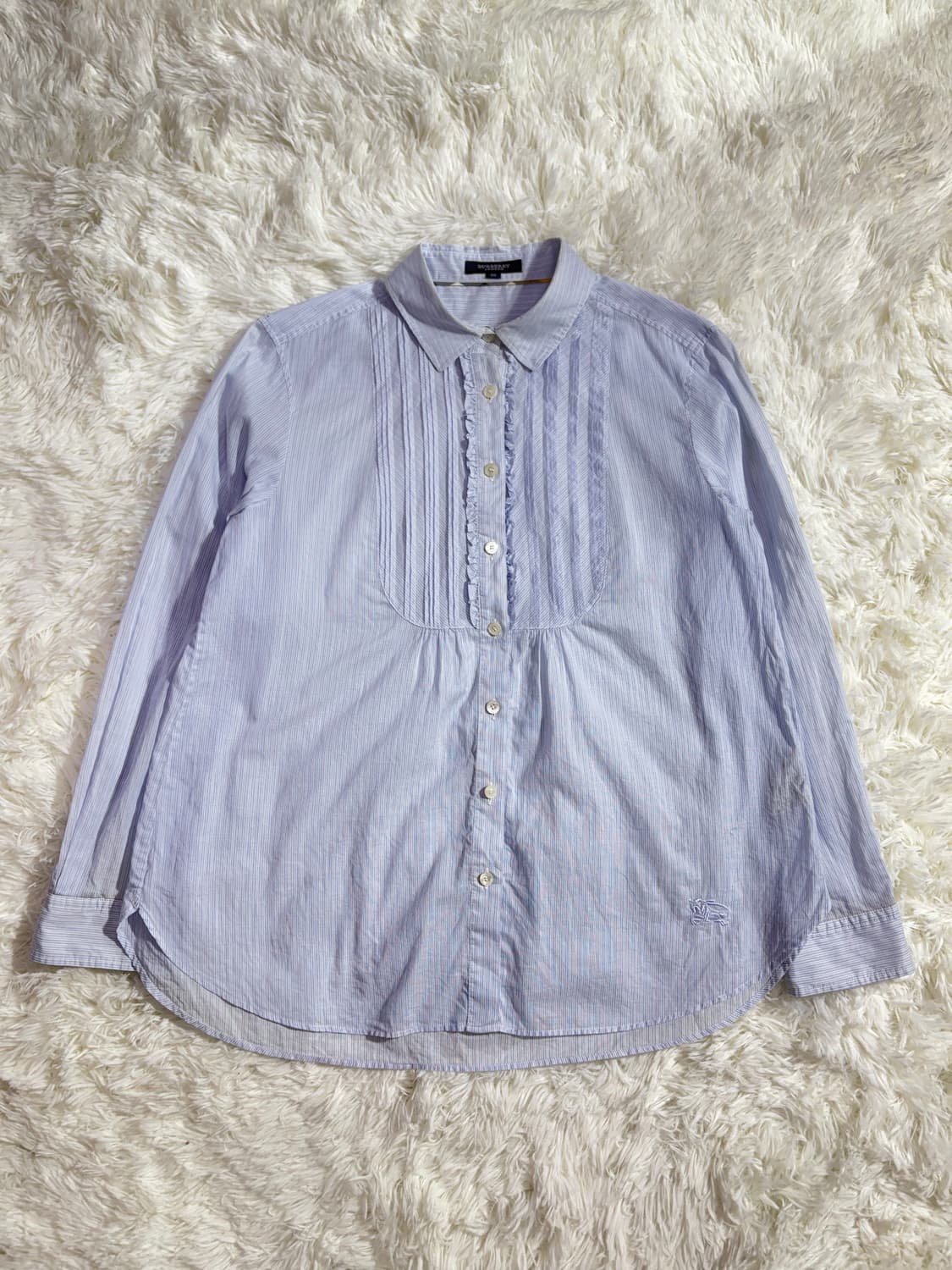 버버리 기마로고 프릴 드레스 셔츠  상품이미지2