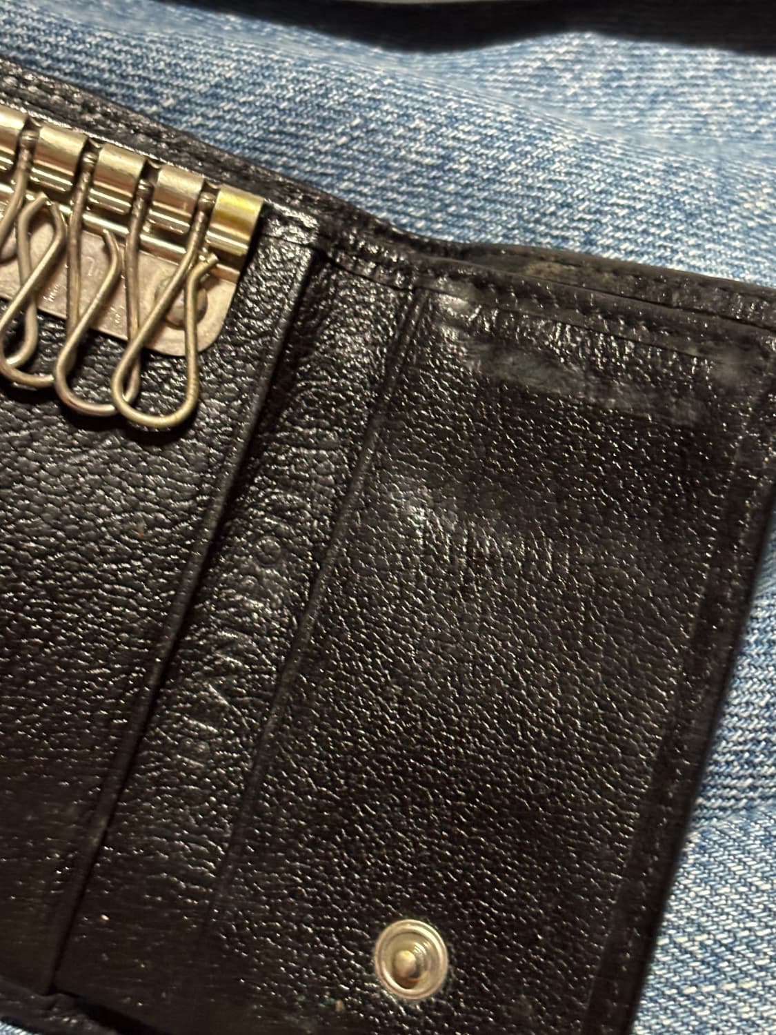 vintage bean pole leather wallet 상품이미지4