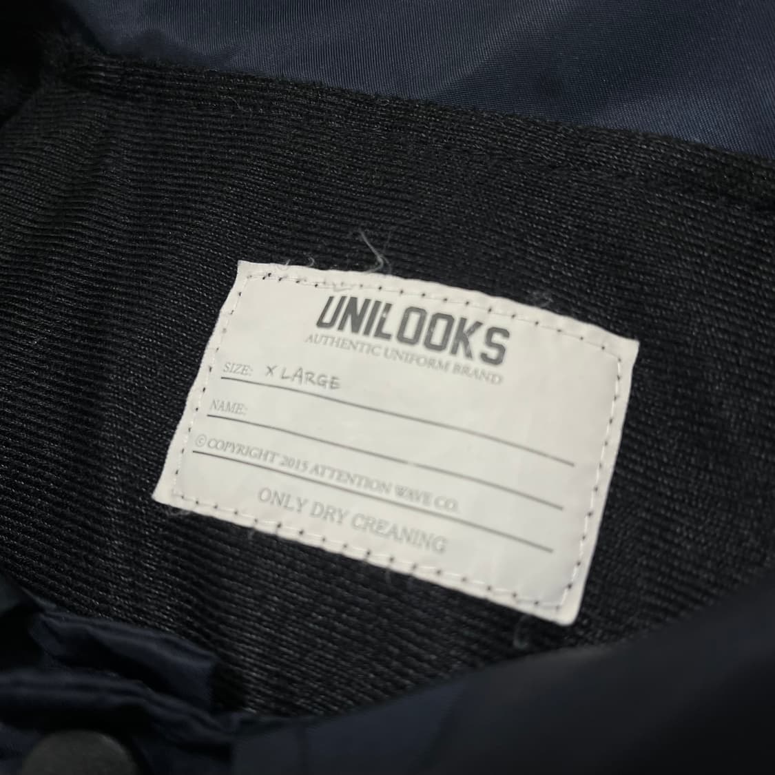 유니룩스 올드스쿨 패치 바시티 코치 자켓 XL/105 상품이미지7