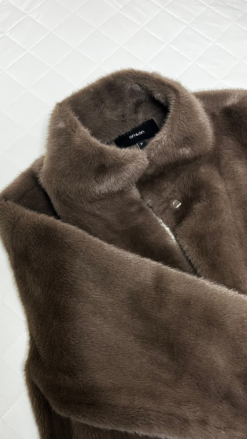 온앤온 브라운 퍼  상품이미지1