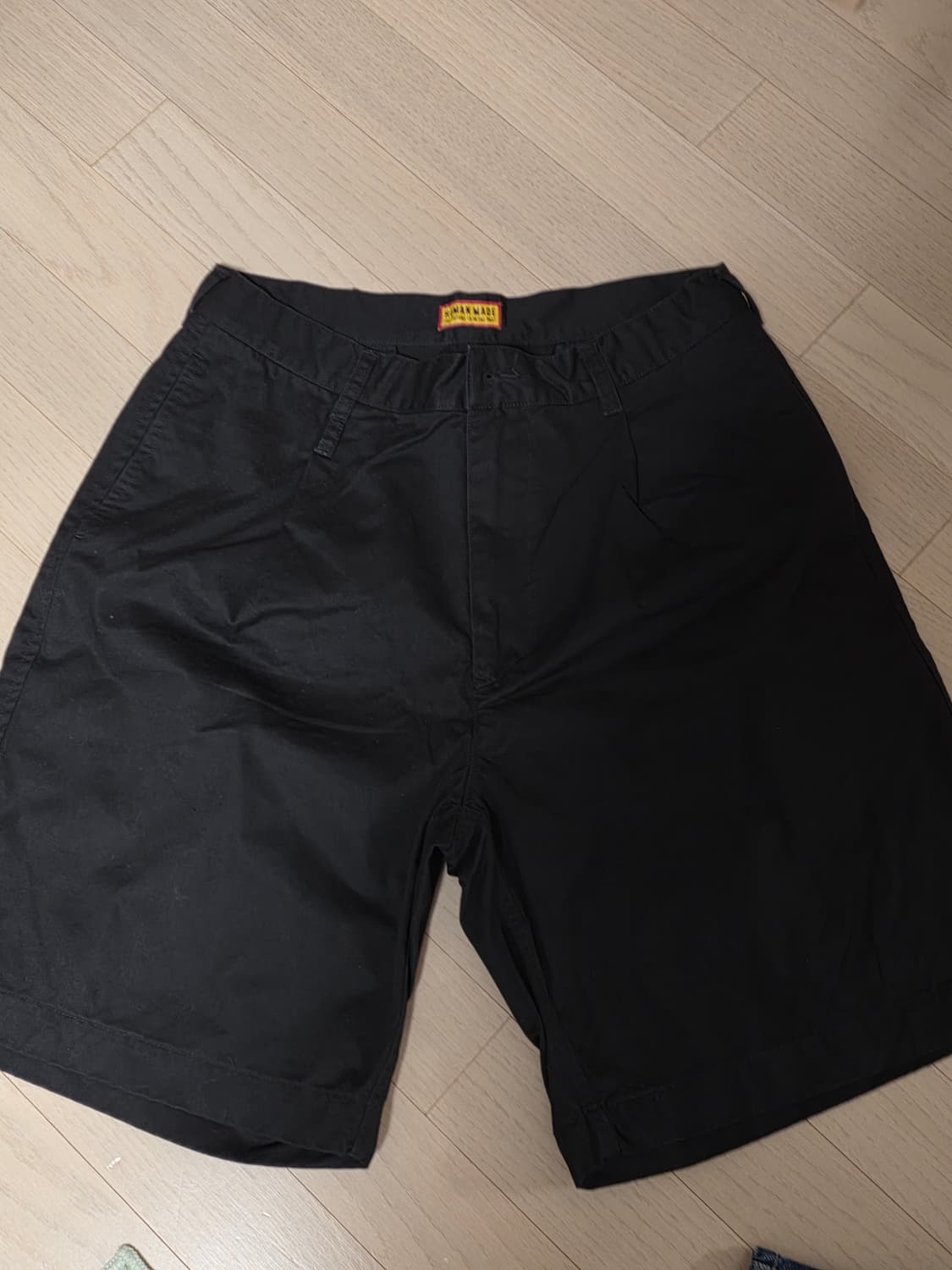 휴먼메이드 스케이터 쇼츠 블랙 상품이미지2