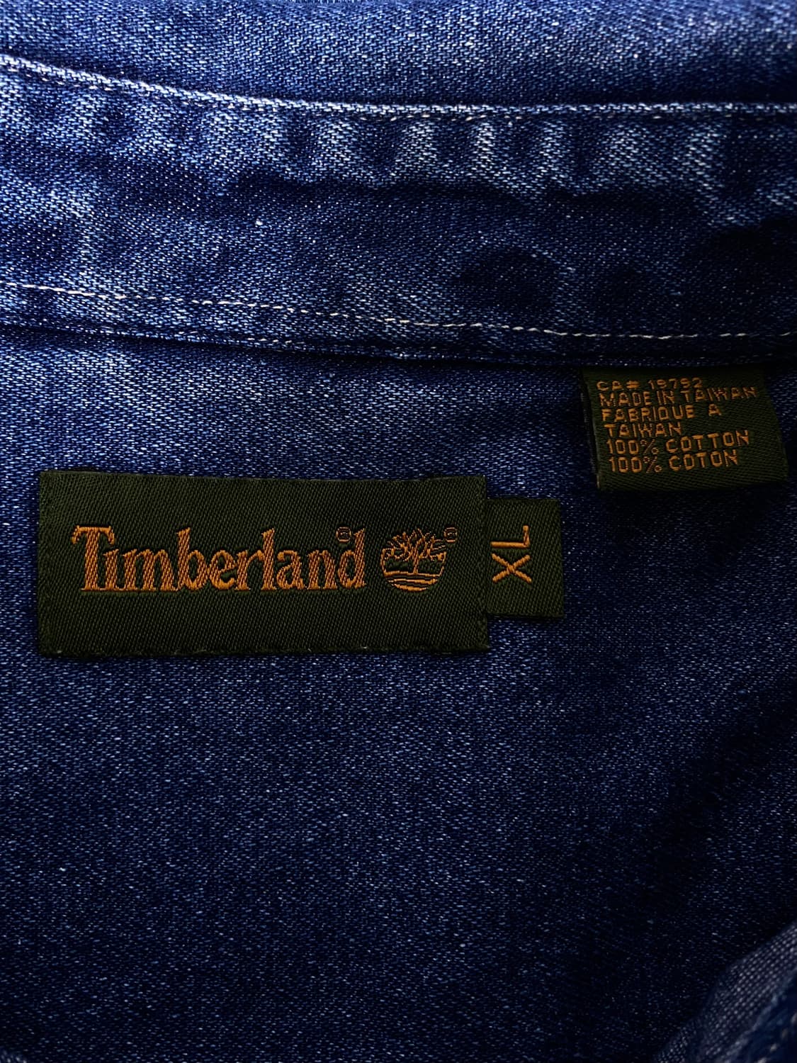 1995년 Timberland 팀버랜드 데님셔츠 OG 상품이미지7