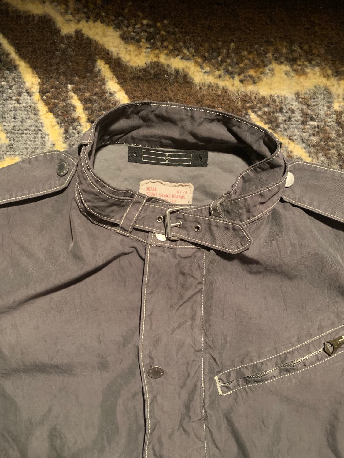 Stone island denims SS08 플라이트 자켓 상품이미지2