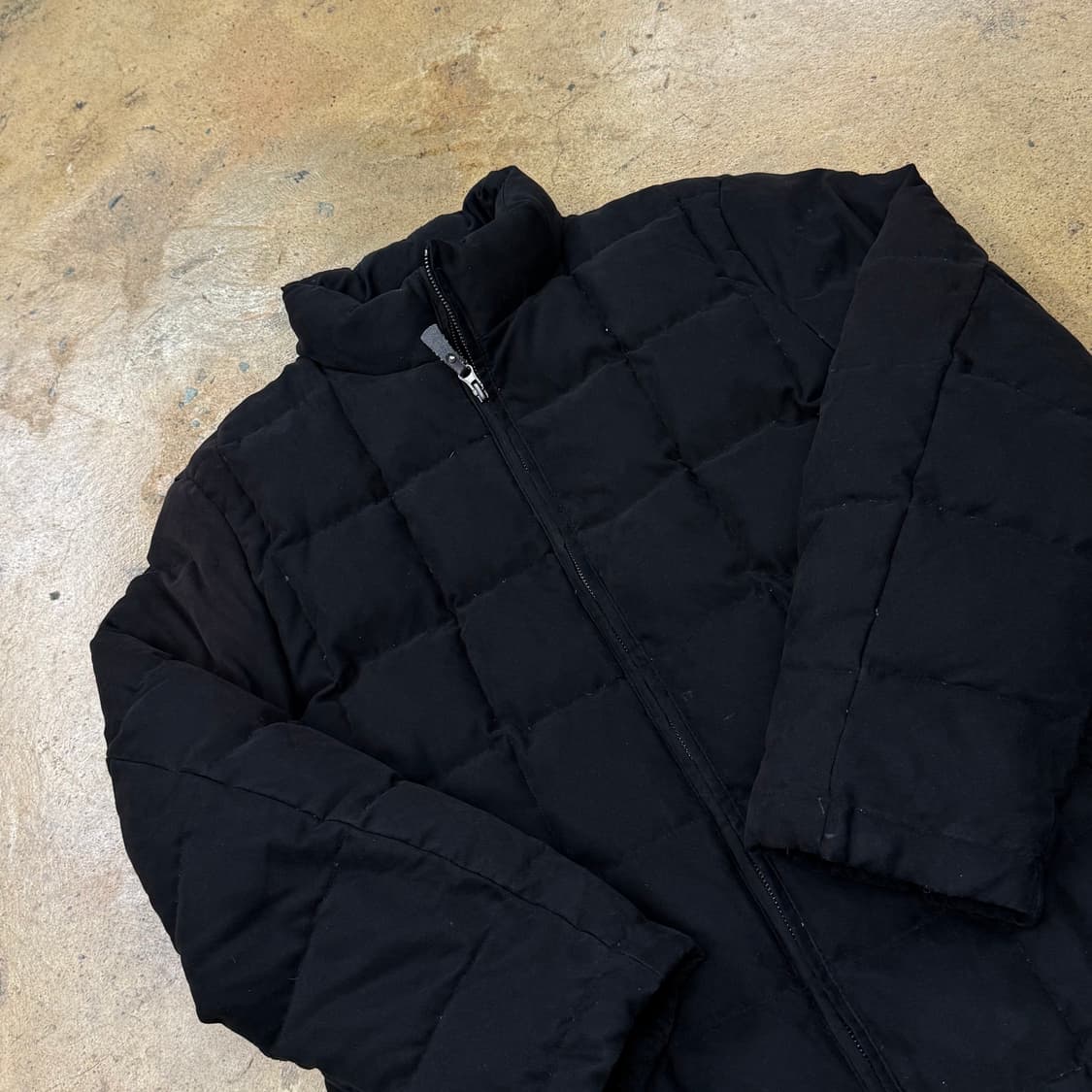 [정품/100] 헨리코튼 블랙 다이아몬드 패딩 점퍼 b14 상품이미지1