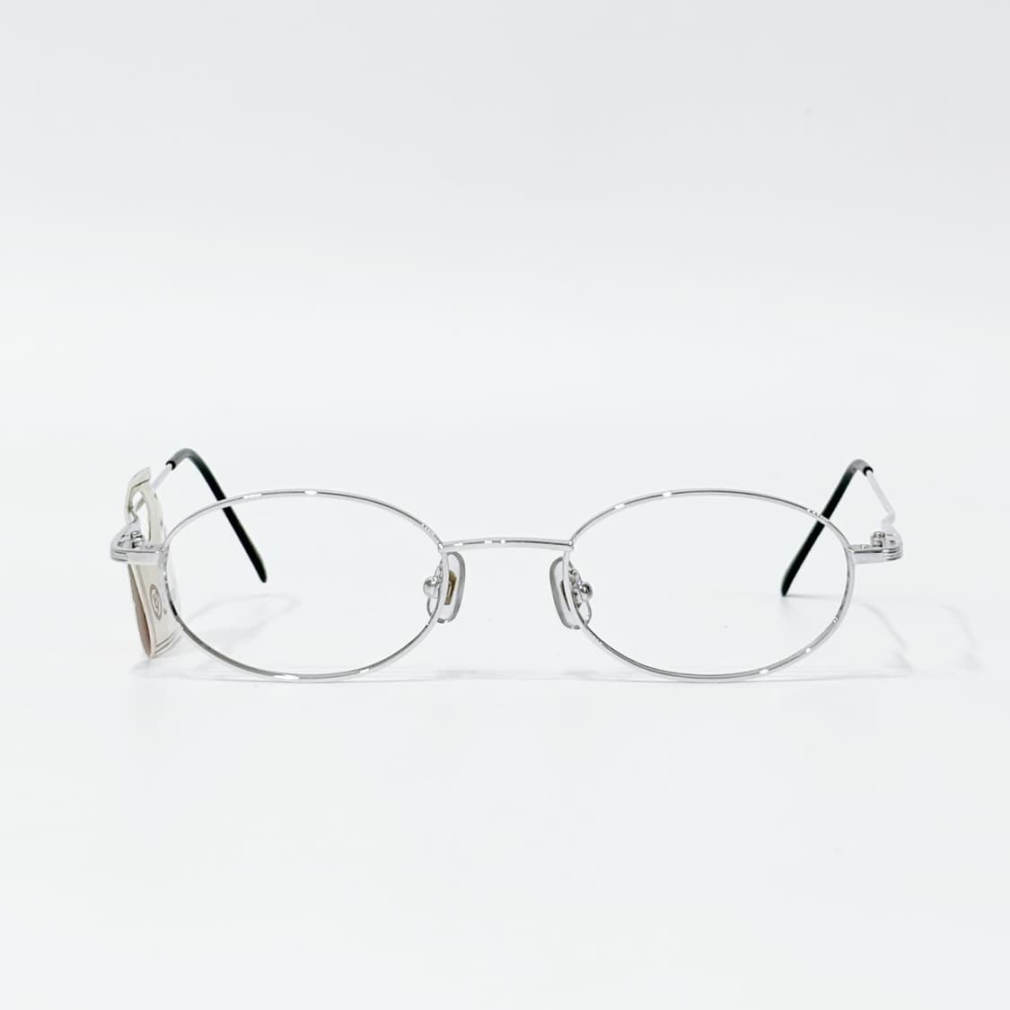 Greenpia 실버 오벌 데드스탁 빈티지안경 상품이미지1