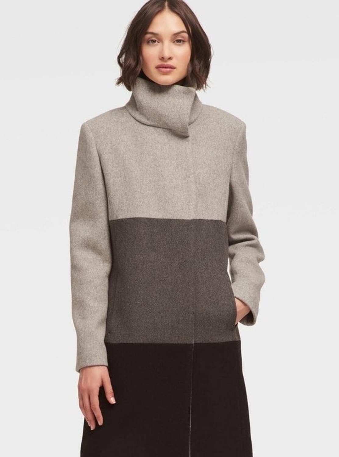 DKNY 여성 울코트 L 상품이미지1