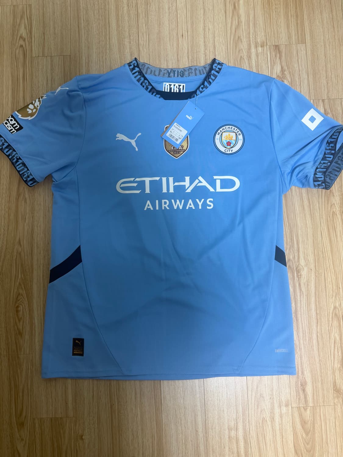 24-25 맨시티 로드리 유니폼 새상품 L 상품이미지1