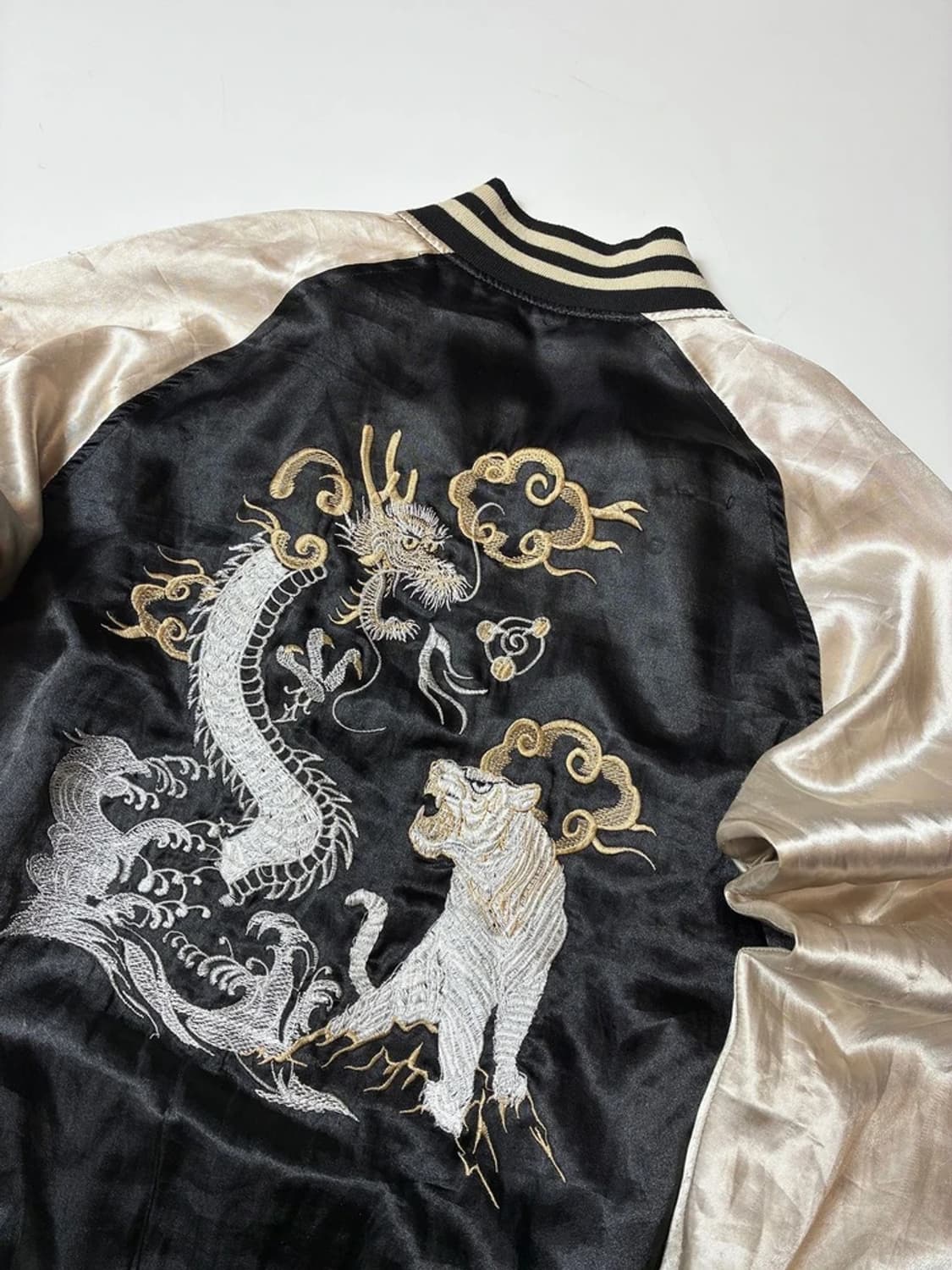 일심여경 재팬 드래곤 자수 스카쟌 자켓 PN8969 상품이미지2