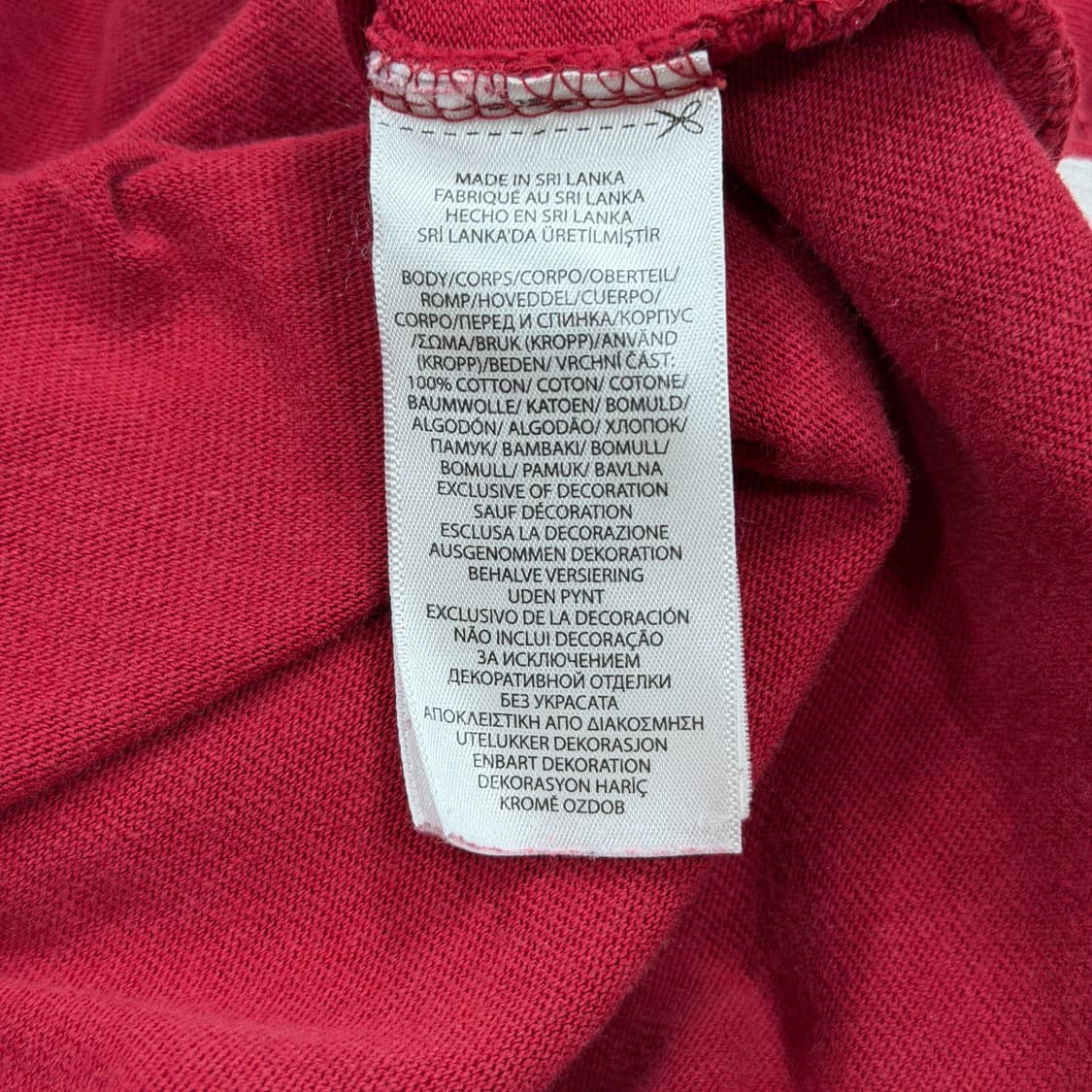 폴로 랄프로렌 빅포니 럭비 PK 긴팔 카라티 레드 S 상품이미지5