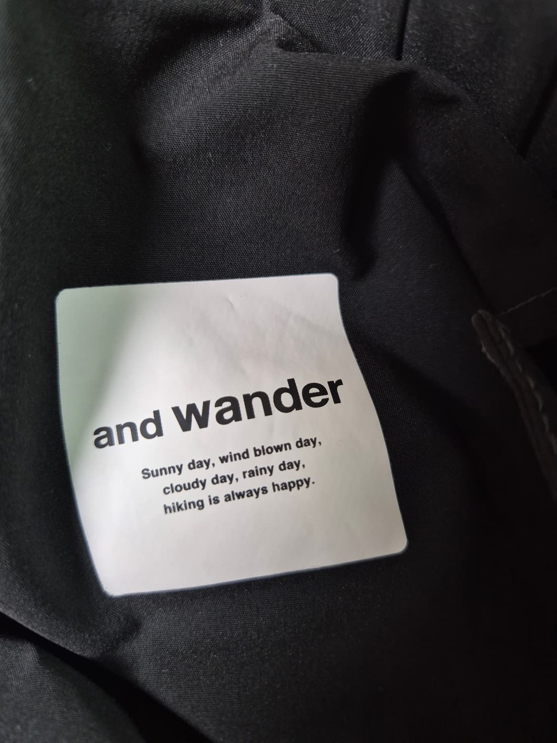 앤드원더 웨이브 쇼츠 블랙 XL 상품이미지6