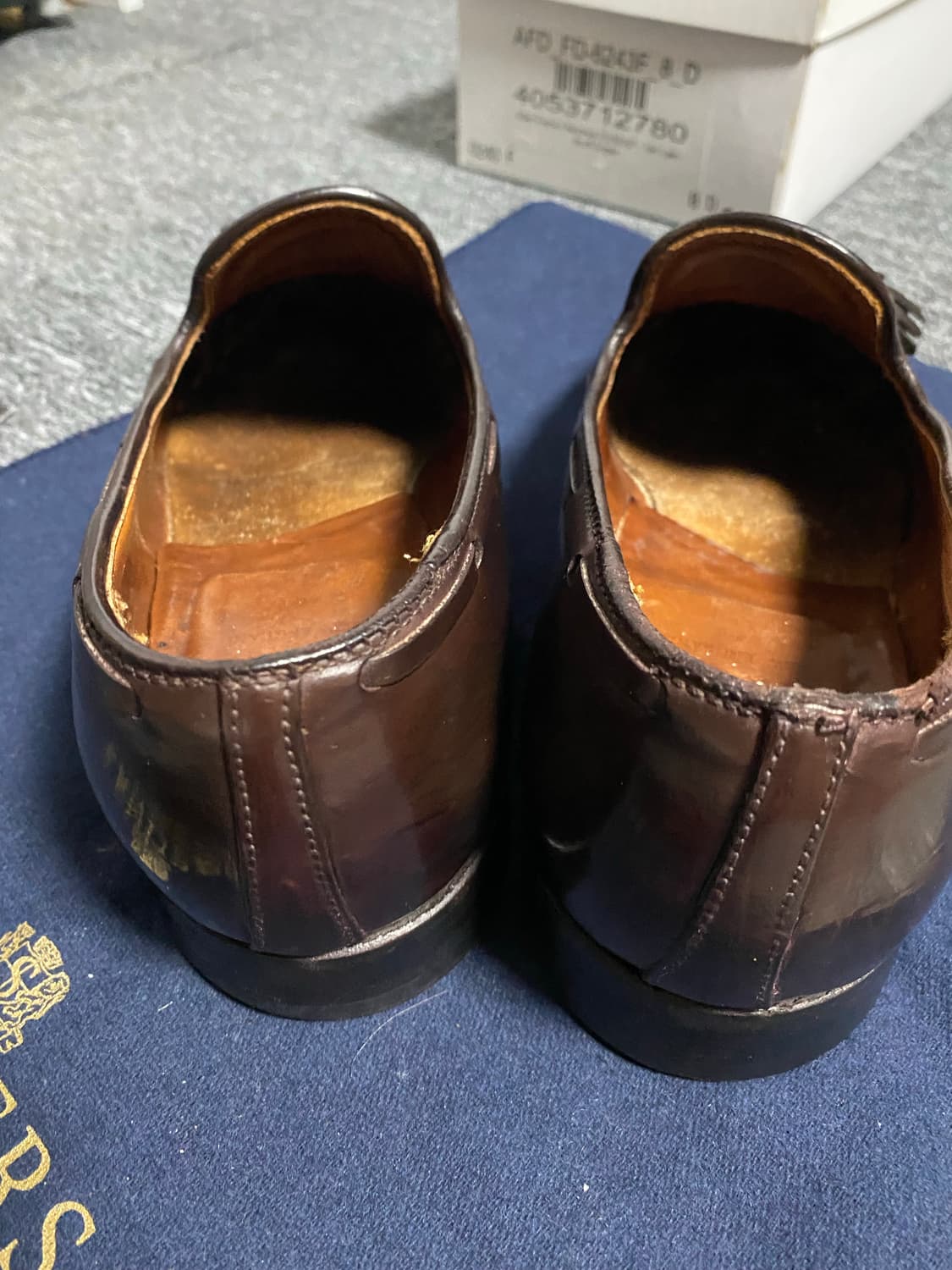 [풀케어완료] 반값이하 급처 alden 알든 563 코도반 테슬로퍼 상품이미지10