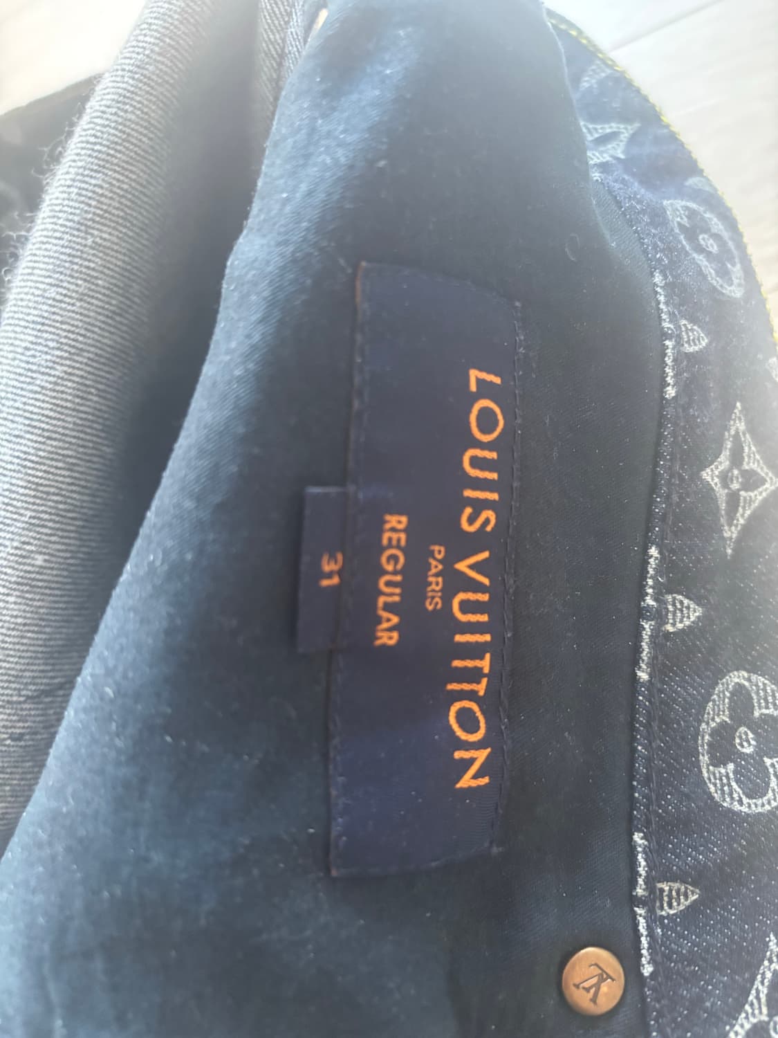 루이비통 킴존스 데님진 31사이즈 청바지 노수선 노세탁 상품이미지4