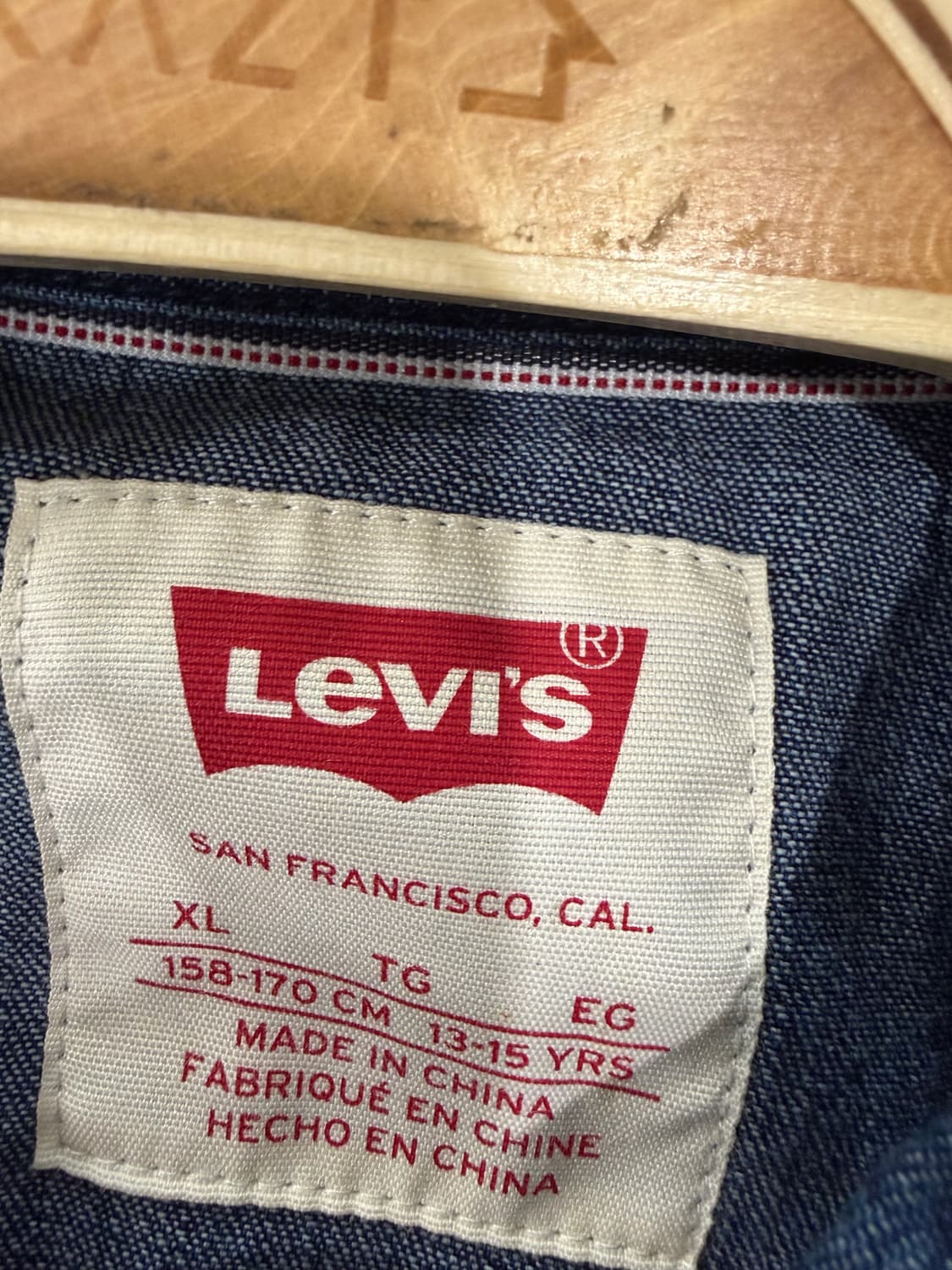 194. 리바이스 청셔츠 데님셔츠 상품이미지2