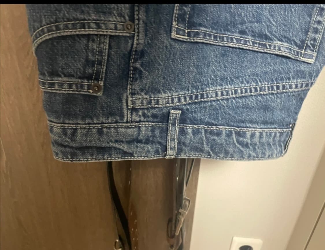 비긴202 원턱 와이드 데님팬츠 상품이미지3