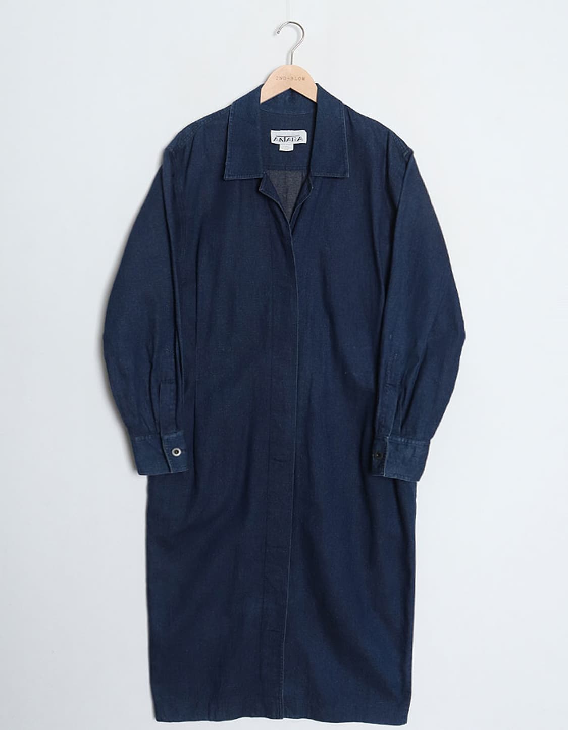  90's ANTARA Denim Shirt One-Piece 상품이미지1