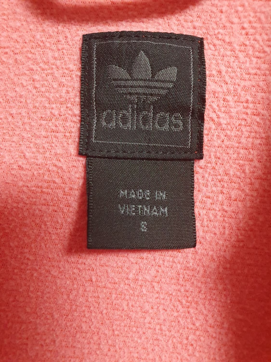 아디다스 트레포일 여성 져지 오렌지 화이트 자켓 S 상품이미지7