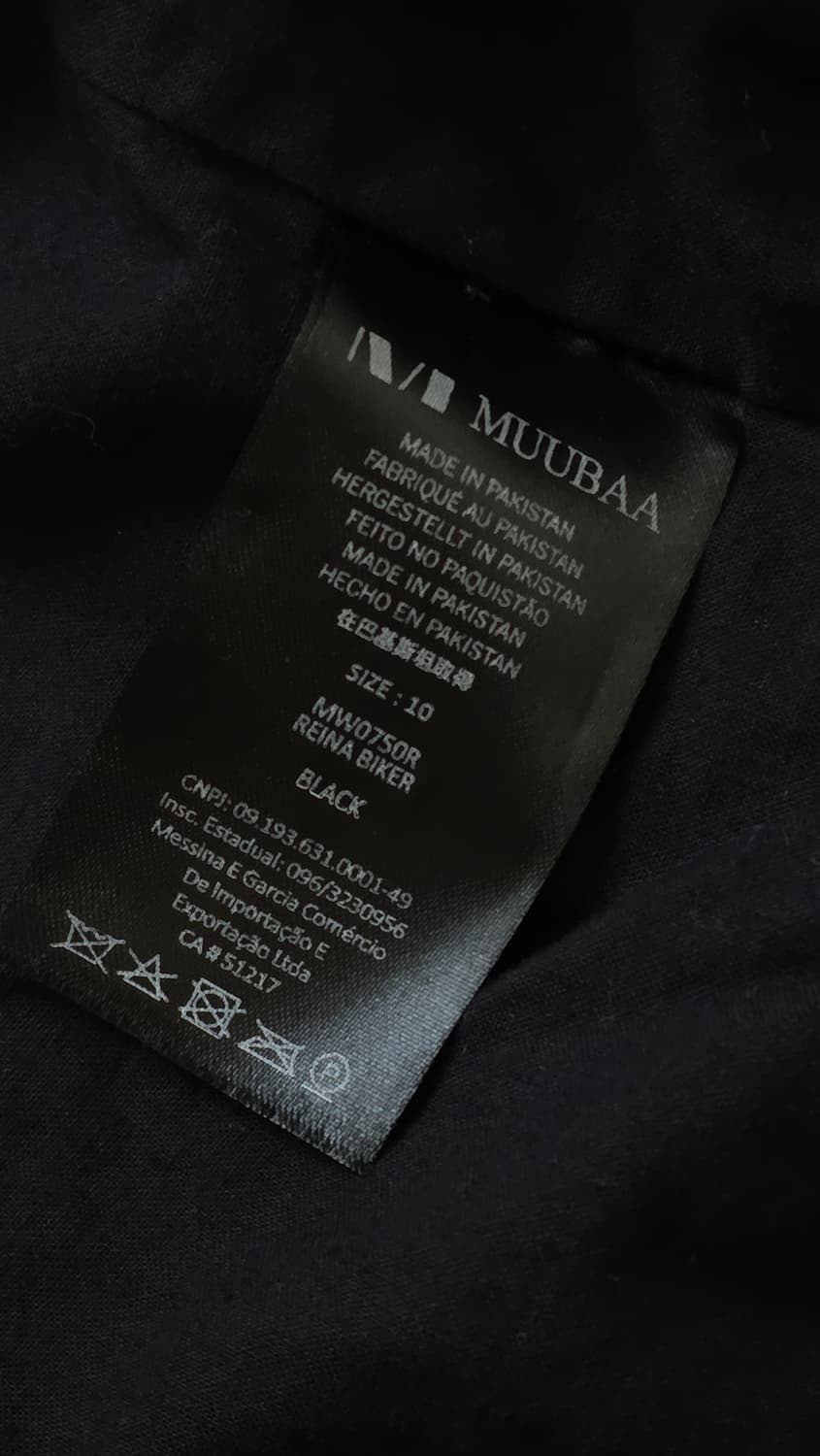 MUUBAA 무바 천연 램스킨 라이더자켓 55 (양가죽) 상품이미지8