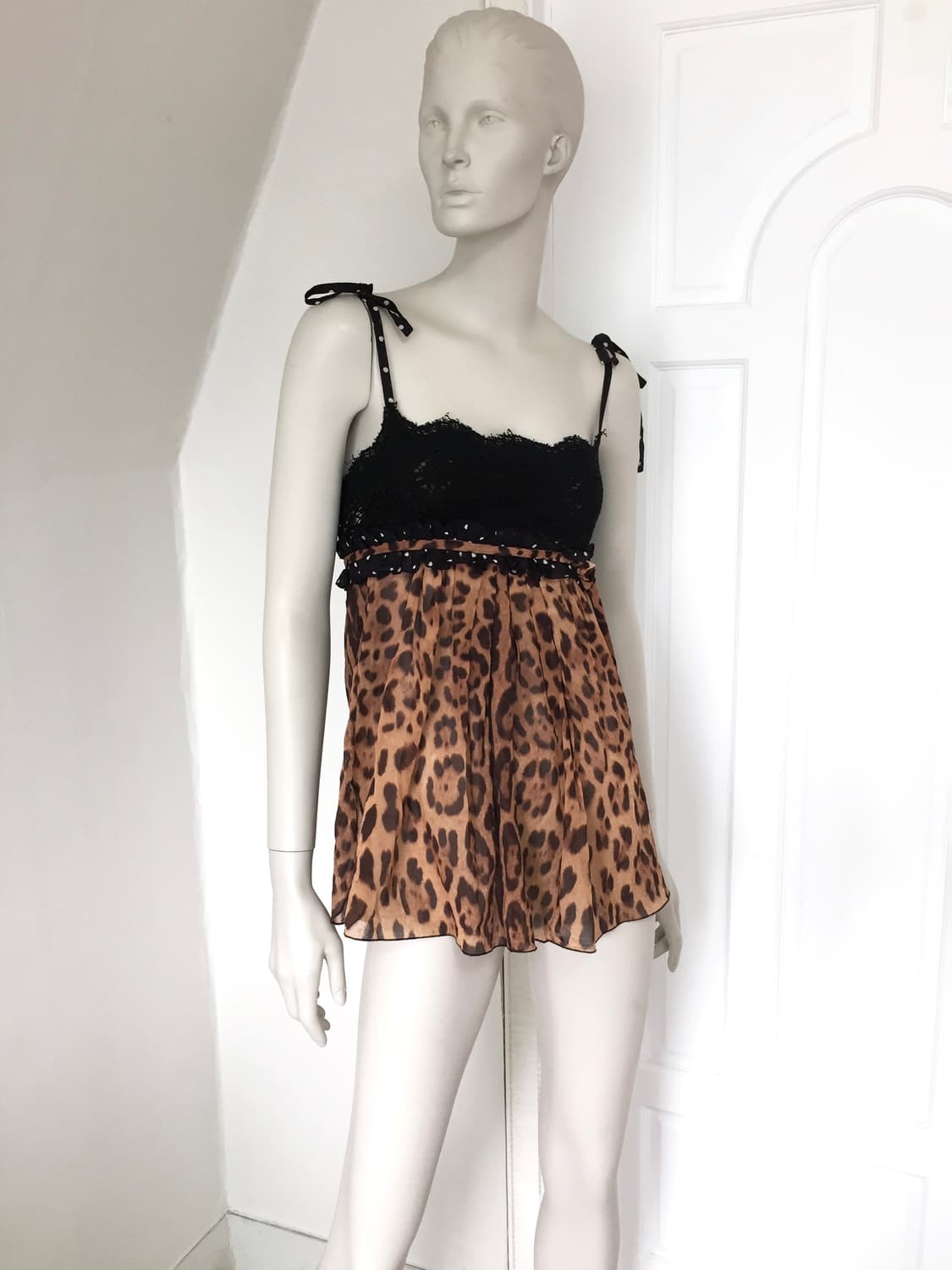 Dolce & Gabbana Leopard Lingerie Top 상품이미지7