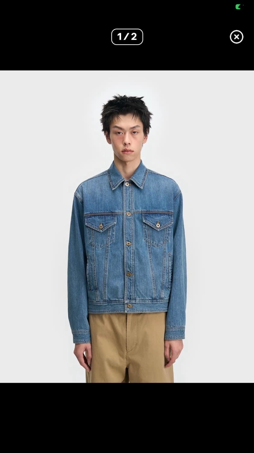 벨리에 buj 데님자켓 상품이미지1