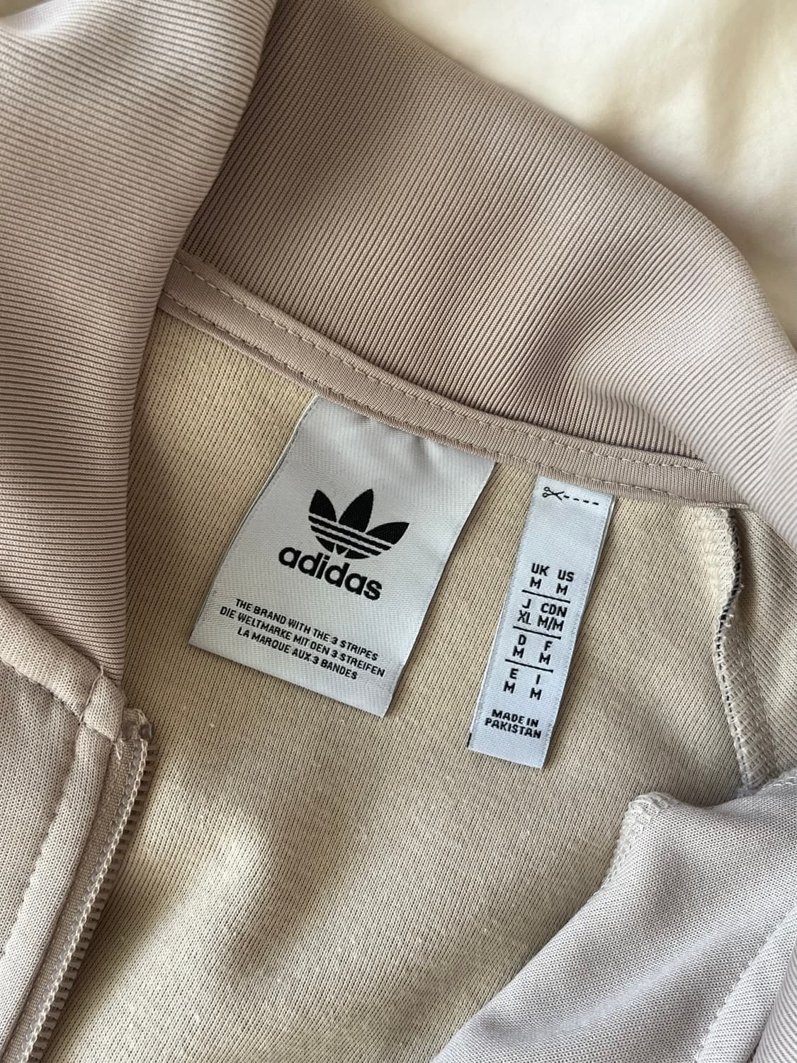 아디다스 클래식 트랙탑 져지 베이지 M 상품이미지2