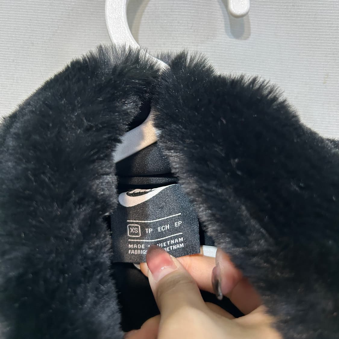 나이키 여성 페이크퍼 자켓 XS 55정도 상품이미지2