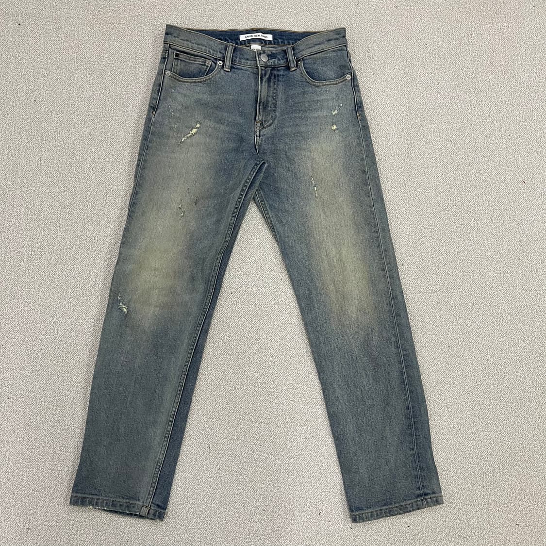 [28] 캘빈클라인 진스 슬림핏 스트레치 데님 청바지 0106M1 상품이미지1