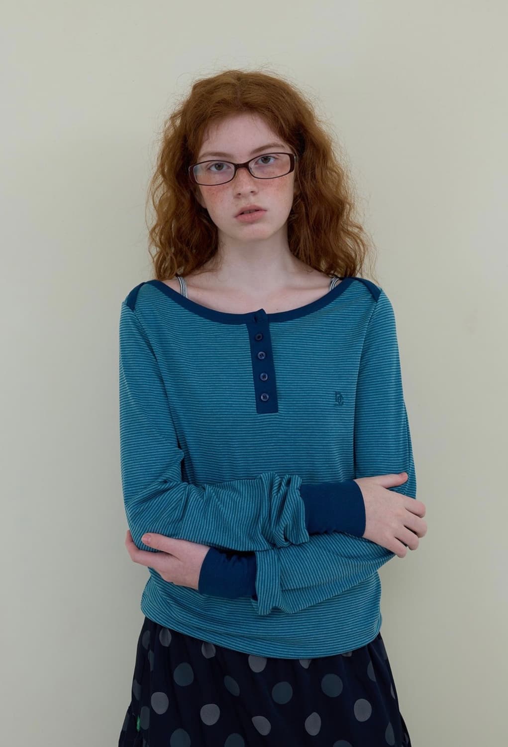 Boatneck Stripe T _blue 상품이미지1